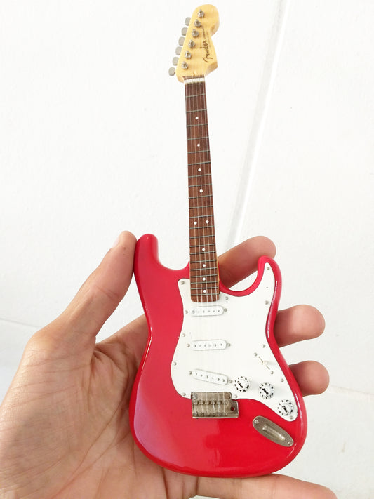 Miniaturas de cordas - Guitarra Fender strato