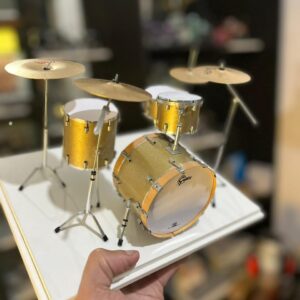 Miniatura de Bateria Gretsch – Escala 1:7